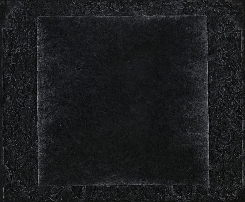 Chung Chang-Sup (정창섭) - <em>Meditation No.20108</em>, 2000, tak fiber on cotton, 37.5 x 45 cm