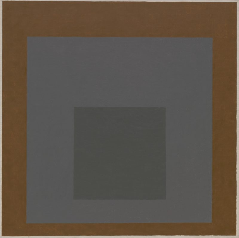 Josef Albers - Homage to the Square, 1961, oil on masonite, 80.8 x 80.8 cm (31 13:16 x 31 13:16 in)