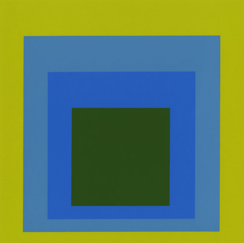 Josef Albers - Homage to the Square, 1972, screenprint, 38.1 x 50.8 cm (15 x 20 in)