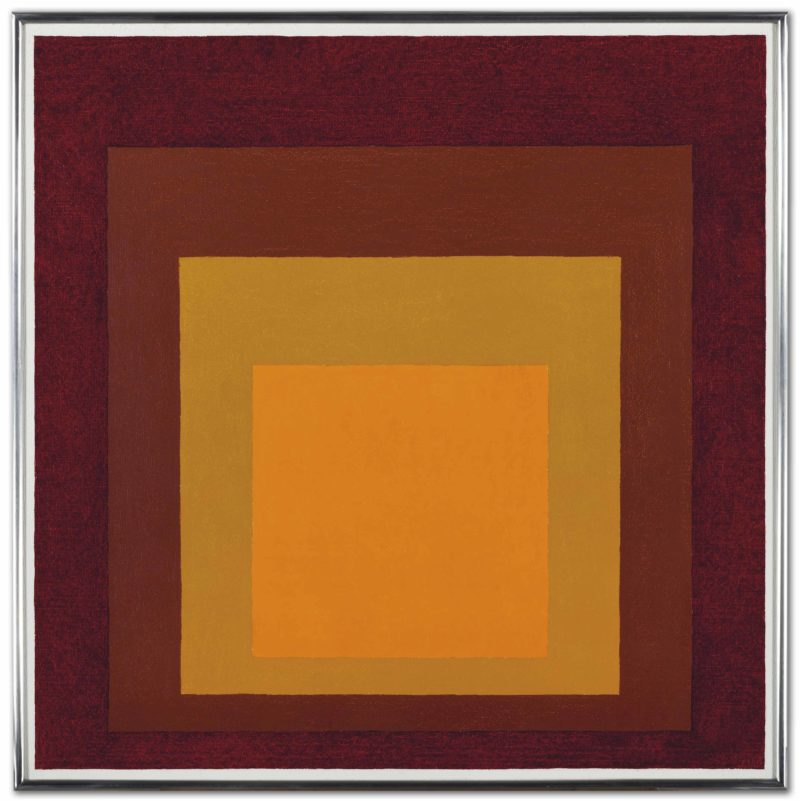 Josef Albers - Study for Homage to the Square - Deep Tune, 1963, oil on masonite, 76.3 x 76.3 cm (30 x 30 in)