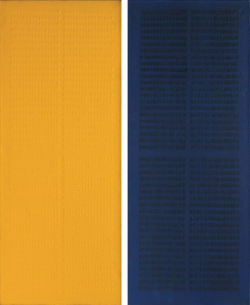 Kim Guiline (김기린) – Untitled, 2000, oil on canvas, 125 x 50 cm