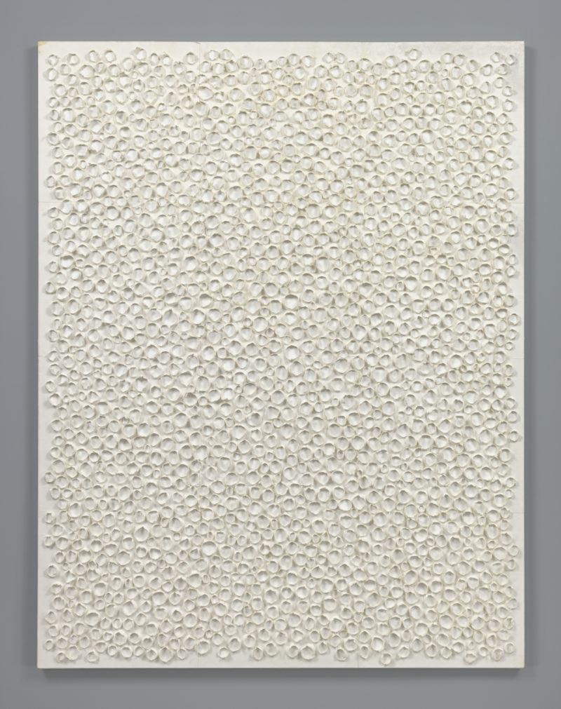 Kwon Young-Woo (권영우) – Untitled, 1982, korean paper, 157.0 x 122.0cm