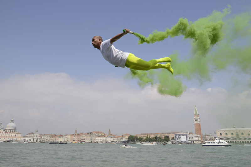 Li Wei - Flying over Venice, 2013