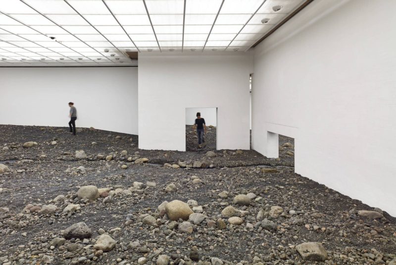 Olafur Eliasson - Riverbed, Louisiana Museum of Modern Art, Denmark, 2014-2015