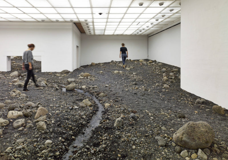 Olafur Eliasson - Riverbed, Louisiana Museum of Modern Art, Denmark, 2014-2015