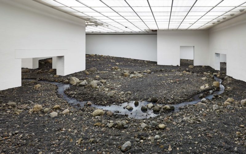 Olafur Eliasson - Riverbed, Louisiana Museum of Modern Art, Denmark, 2014-2015