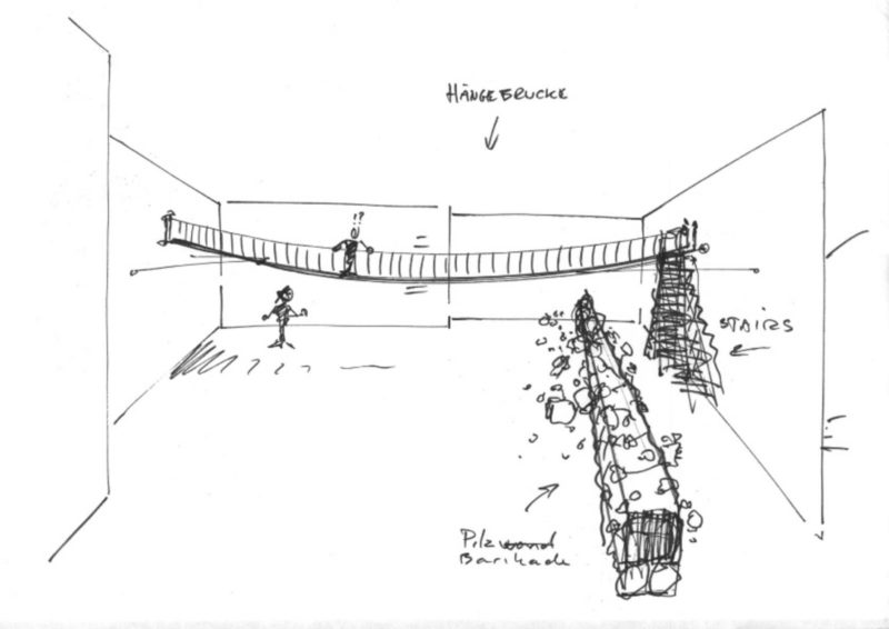 Olafur Eliasson - Sketch for The mediated motion, 2001, Kunsthaus Bregenz