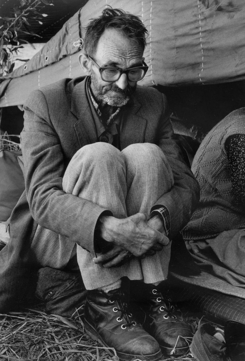 Refugee in the former Yugoslavia in Kladanj, Central Bosnia, 1995