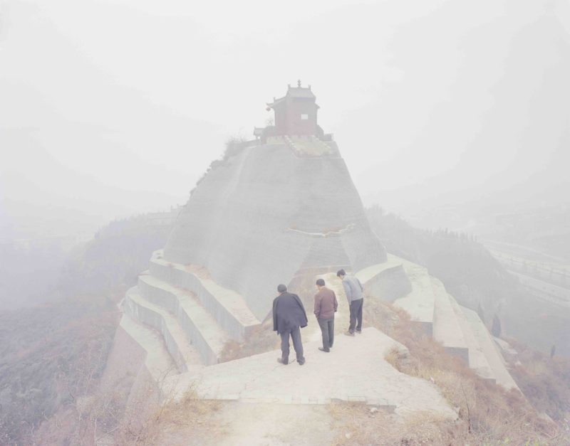 Zhang Kechun - Temple of the Peak, Shanxi ( 山顶的寺庙，山西), 2015