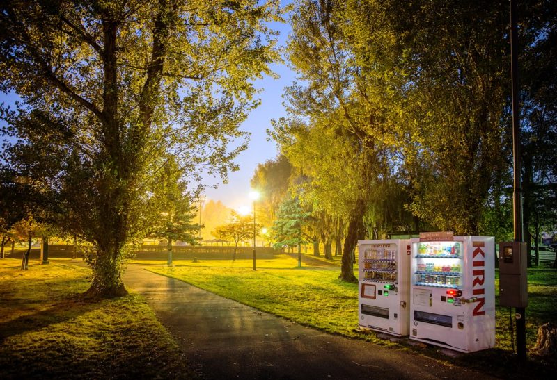 Eiji Ohashi - Vending Machines in Japan, Roadside Lights