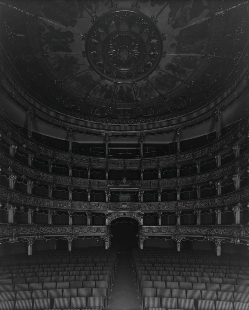 Hiroshi Sugimoto - Teatro Carignano, Turin, 2016, Seating side