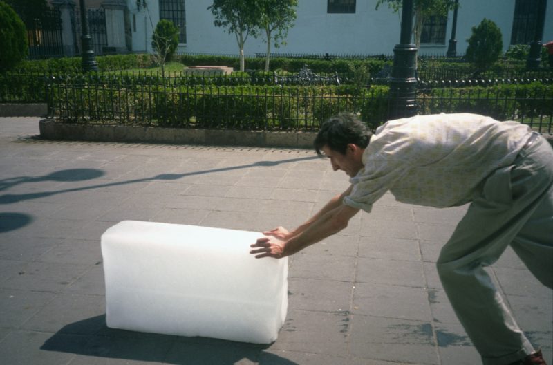Francis Alÿs - Paradox of Praxis I (Sometimes Making Something Leads to Nothing), Mexico City, 1997