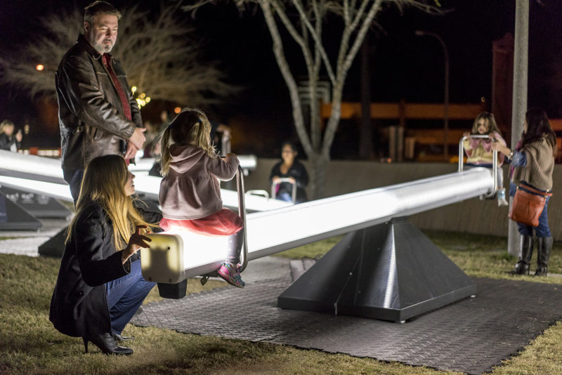 Impulse, seesaws, Canal Convergence, Scottsdale, 2017