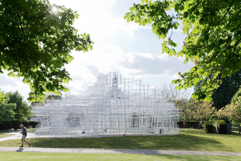 Sou Fujimoto - Serpentine Pavilion, Hyde Park, London, 2013 photo Iwan Baan