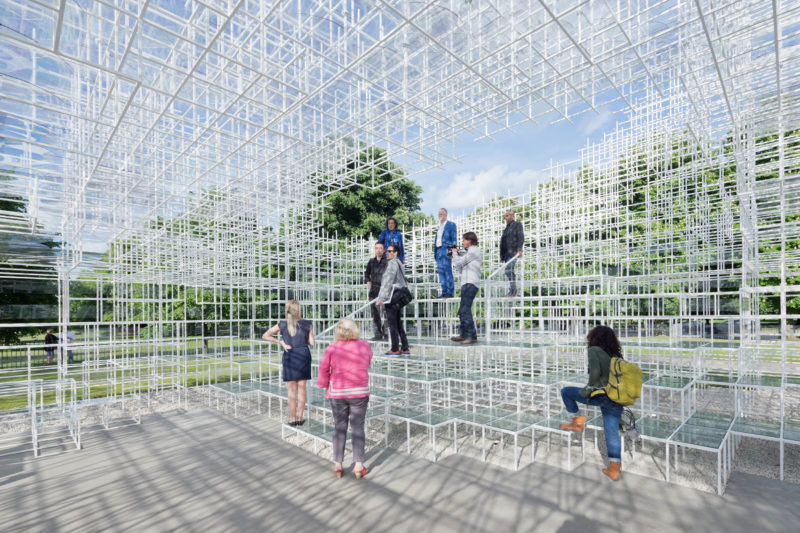 Sou Fujimoto - Serpentine Pavilion, Hyde Park, London, 2013, photo Iwan Baan