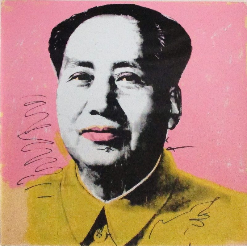 Andy Warhol - Mao [II.91], 1972 Screenprint on Beckett High White paper 36 x 36 inches Edition of 250