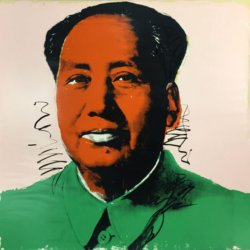 Andy Warhol - Mao [II.94], 1972 Screenprint on Beckett High White paper 36 x 36 inches Edition of 250
