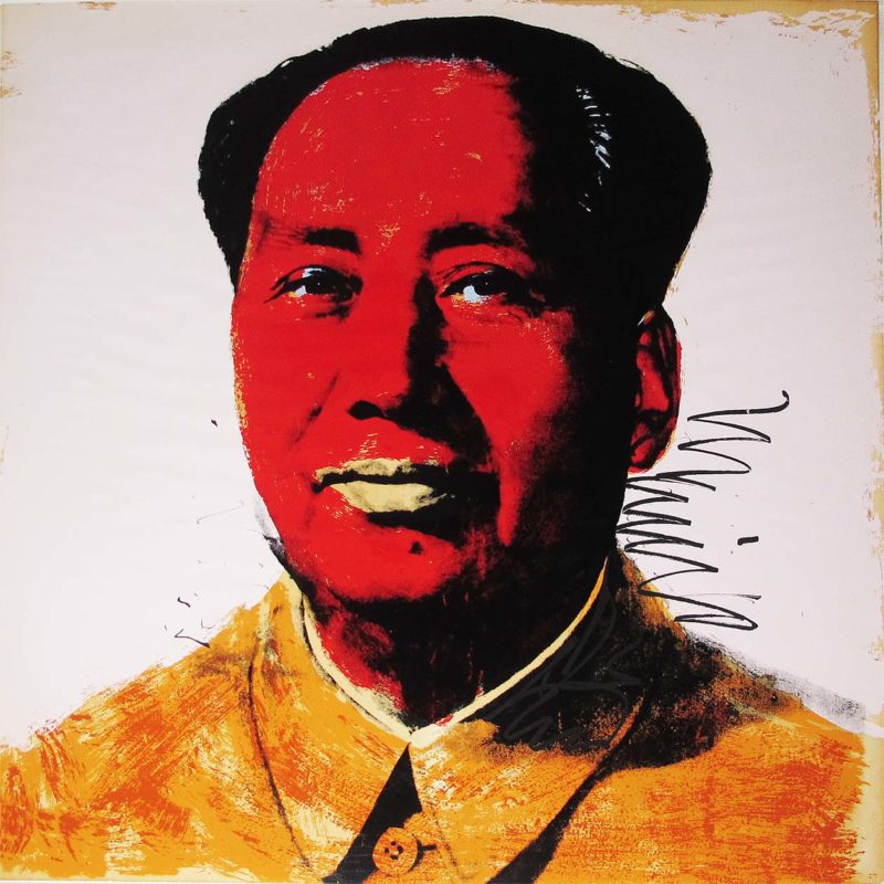 Andy Warhol - Mao [II.96], 1972, Screenprint on Beckett High White paper, 91 x 91 cm (36 x 36 in.), edition of 250
