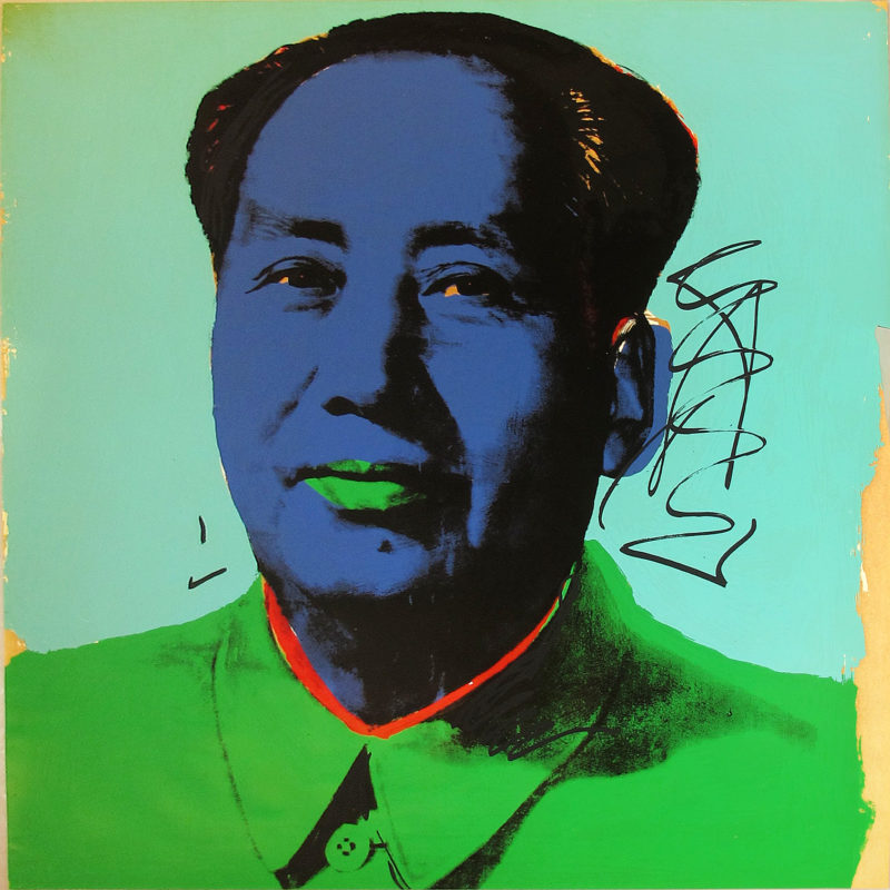 Andy Warhol - Mao [II.99], 1972 Screenprint on Beckett High White paper, 36 x 36 in., edition of 250