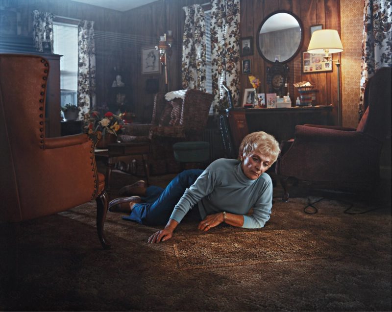 Gregory Crewdson - Untitled (Rug lady) from Twilight, 1999