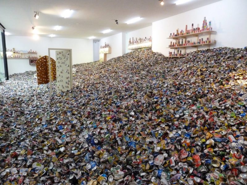 Thomas Hirschhorn - Too too much much, 2010, dimensions variable, Museum Dhondt-Dhaenens, Deurle, Belgium, 2010, photo Romain Lopez