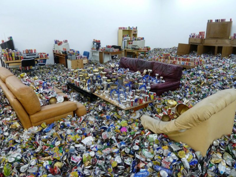 Thomas Hirschhorn - Too too much much, 2010, dimensions variable, Museum Dhondt-Dhaenens, Deurle, Belgium, 2010, photo Romain Lopez