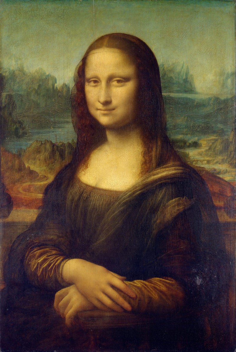 Leonardo da Vinci – Mona Lisa, 1503, Louvre Museum