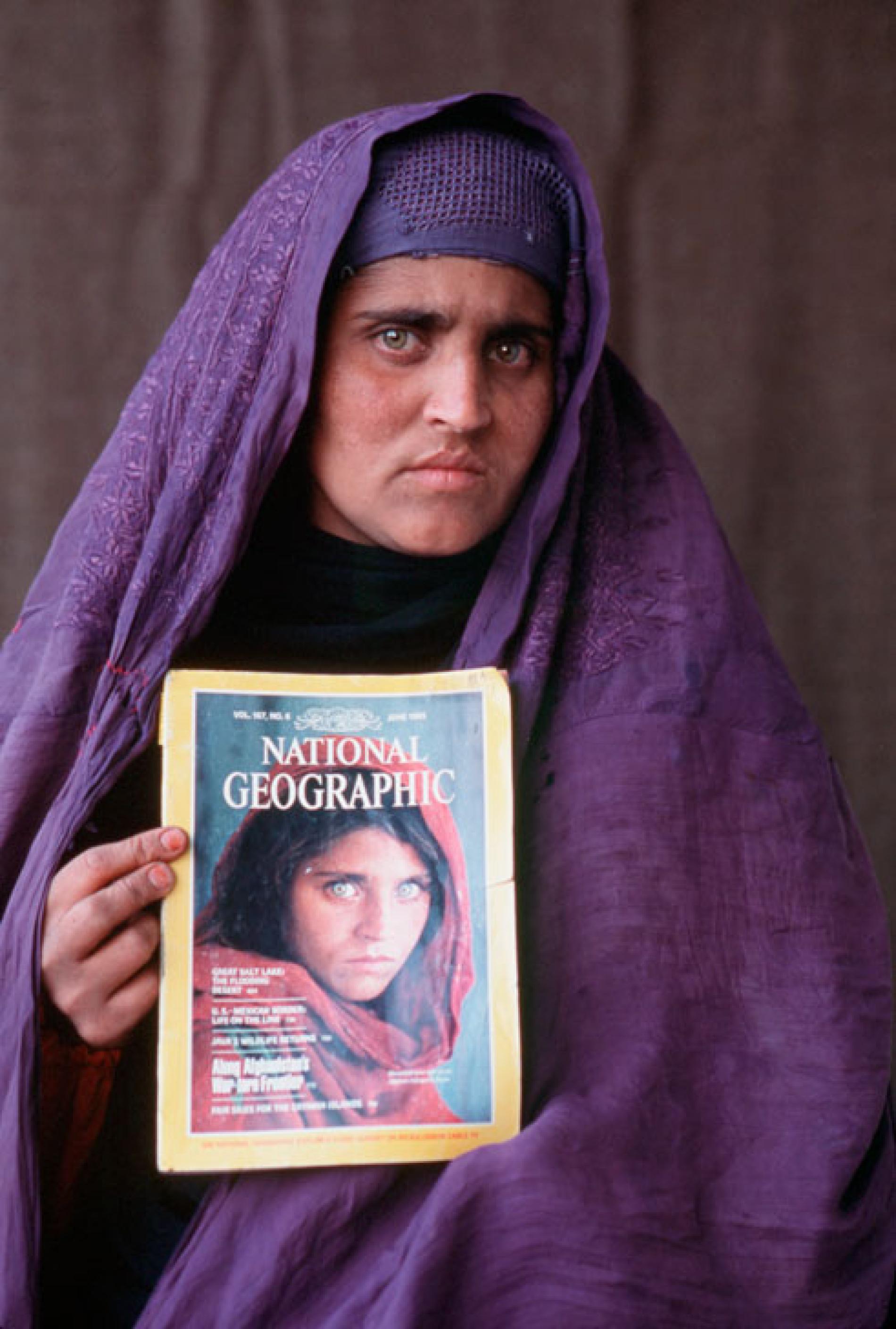 vogn cyklus lyd The story of Steve McCurry & Sharbat Gula, the Afghan Girl