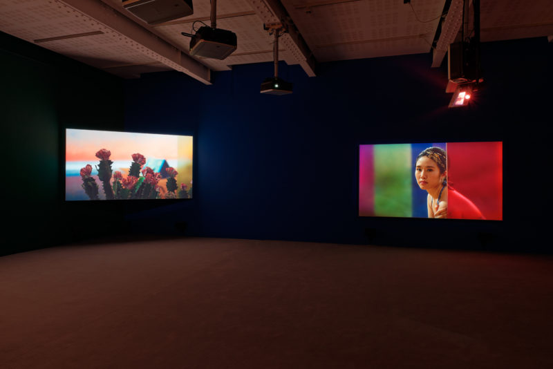 Yang Fudong - The Coloured Sky - New Women II, installation view, April 18 - May 30, 2015, Marian Goodman Gallery, Paris