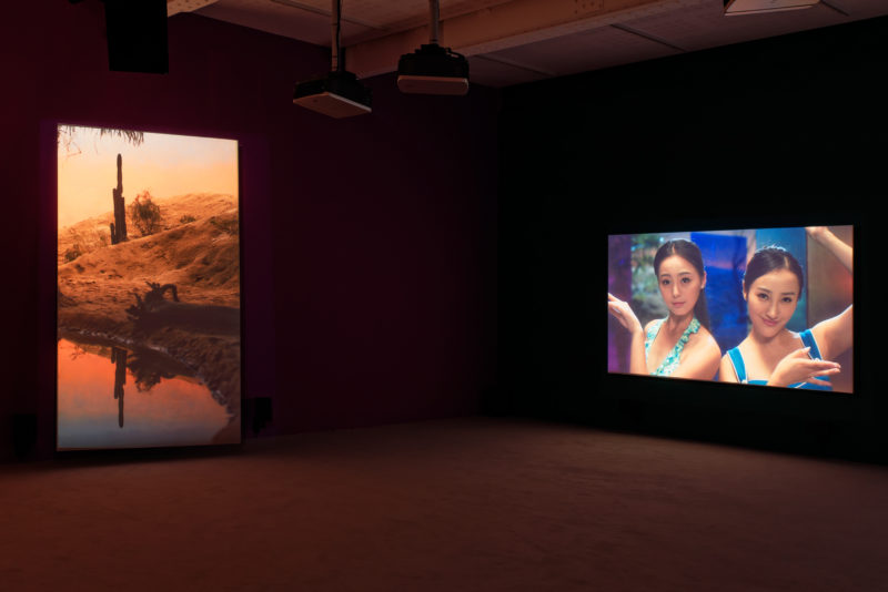 Yang Fudong - The Coloured Sky - New Women II, installation view, April 18 - May 30, 2015, Marian Goodman Gallery, Paris
