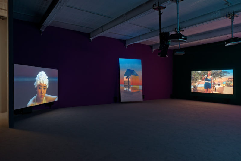 Yang Fudong - The Coloured Sky - New Women II, installation view, April 18 - May 30, 2015, Marian Goodman Gallery, Paris