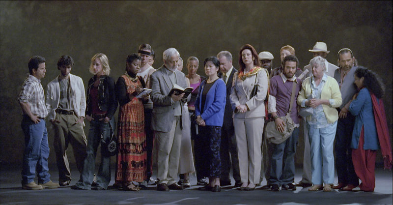 Bill Viola - The Raft, May 2004, video/sound installation