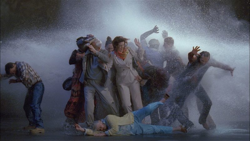 Bill Viola - The Raft, May 2004, video/sound installation