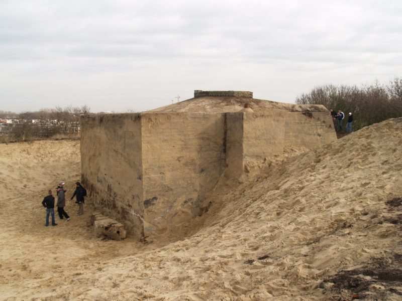 Cyprien Gaillard Dunepark 2009 Installation with German bunker at Duindorp, The Hague, Netherlands