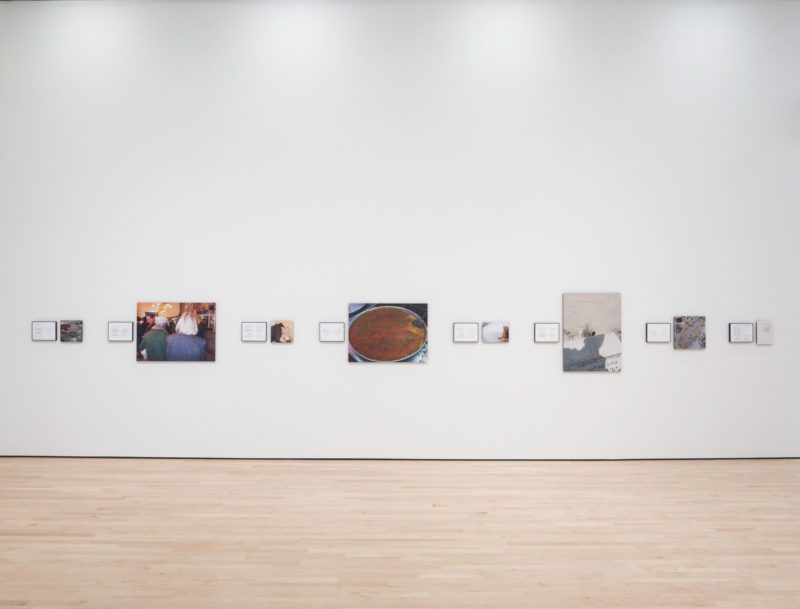 Emily Jacir - Where We Come From, 2001–2003, installation view, A Slow Succession with Many Interruptions, SFMOMA, 2016–2017, photo Don Ross