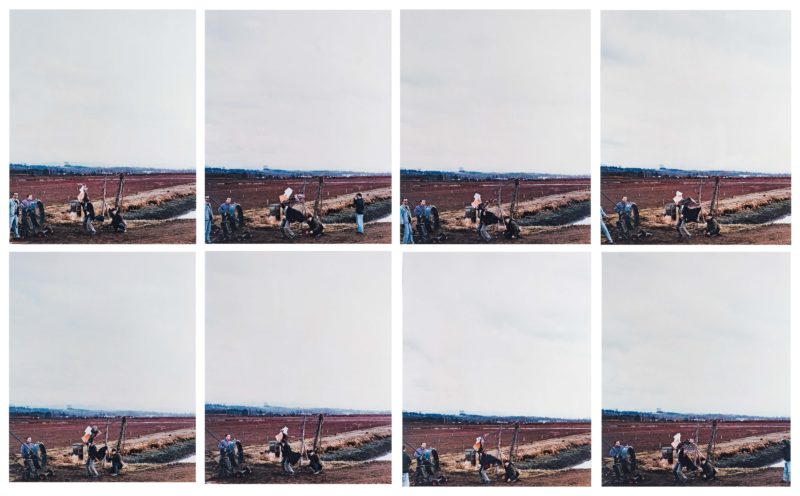 Jeff Wall - Untitled (Production photo, A Sudden Gust of Wind, Richmond, B.C., Winter 1993)