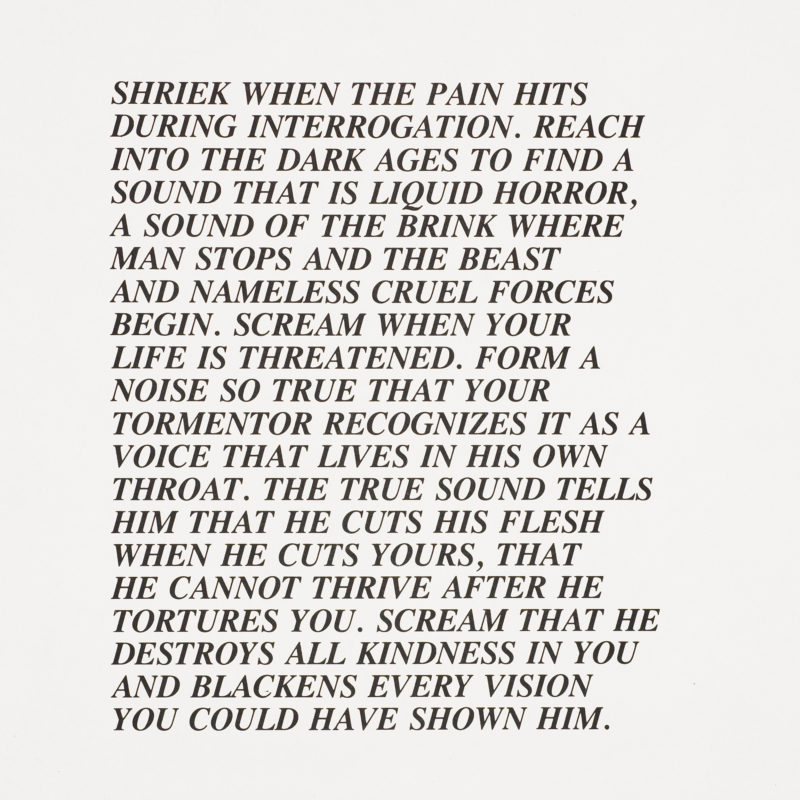 Jenny Holzer - Inflammatory Essays, 1979–81, poster, dimensions variable