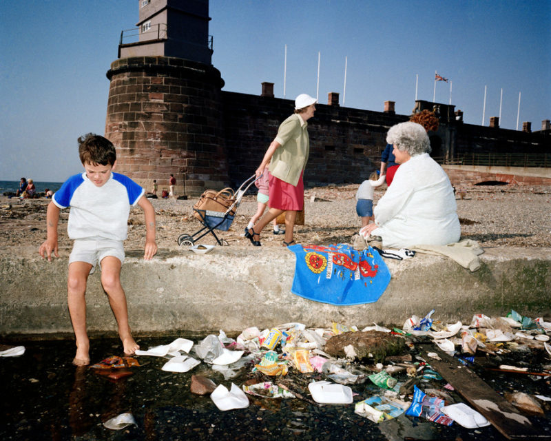 Martin Parr - GB. England. New Brighton. From 'The Last Resort', 1983-85