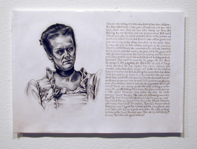 Omer Fast - Godville Portraits, - group of twelve drawings pencil drawings on paper, 21,6 x 29,2 cm (8 1/2 x 11 1/2)