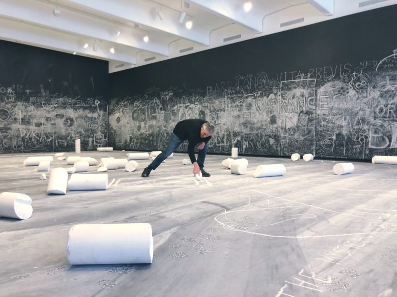 Allora & Calzadilla - Chalk, installation view, 2019, Walker Art Center, Minneapolis, 2019.