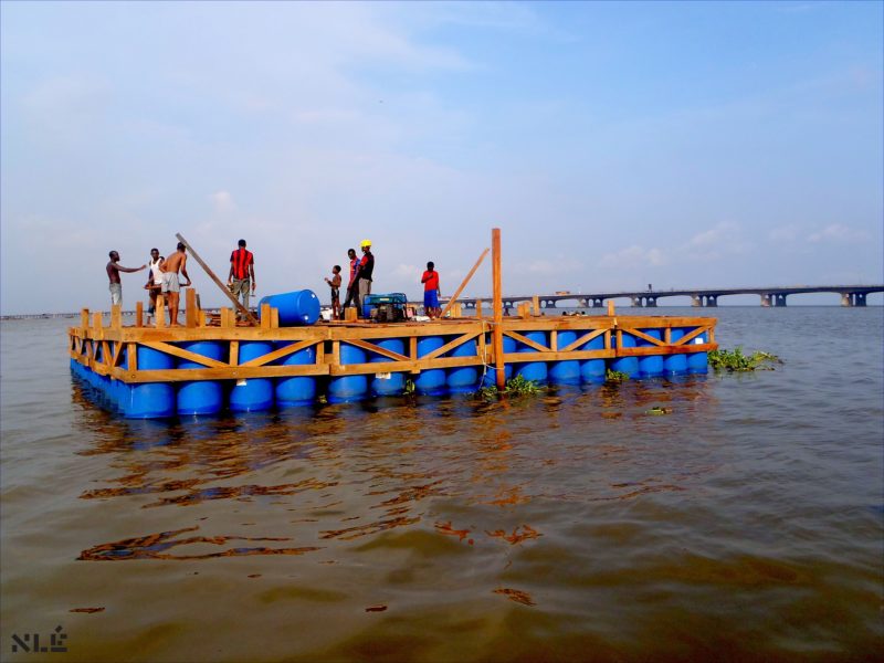 Construction of the Makoko Floating School