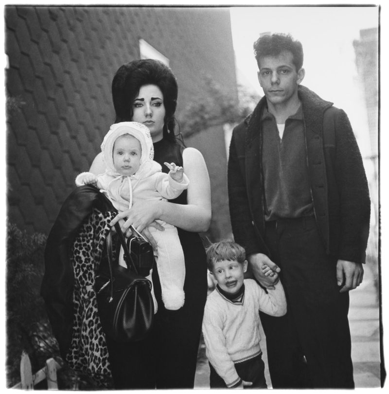 Diane Arbus - A young Brooklyn family going for a Sunday outing NYC, 1966