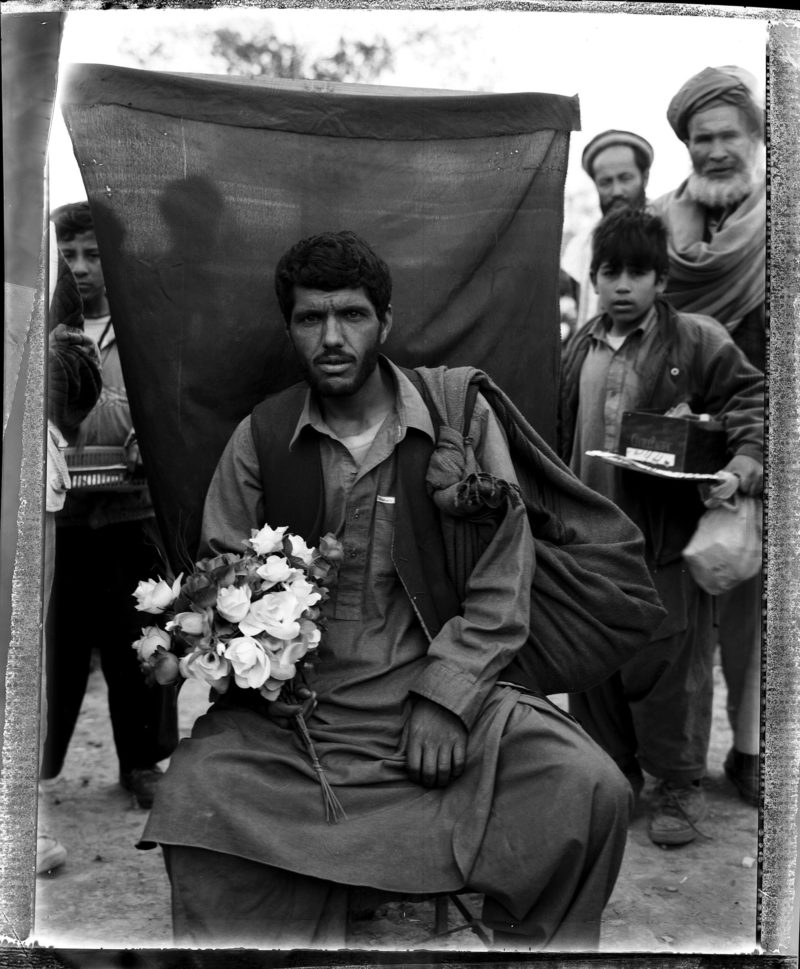 Stephen Dupont - An anonymous portrait on the streets of Kabul, Afghanistan, 2006