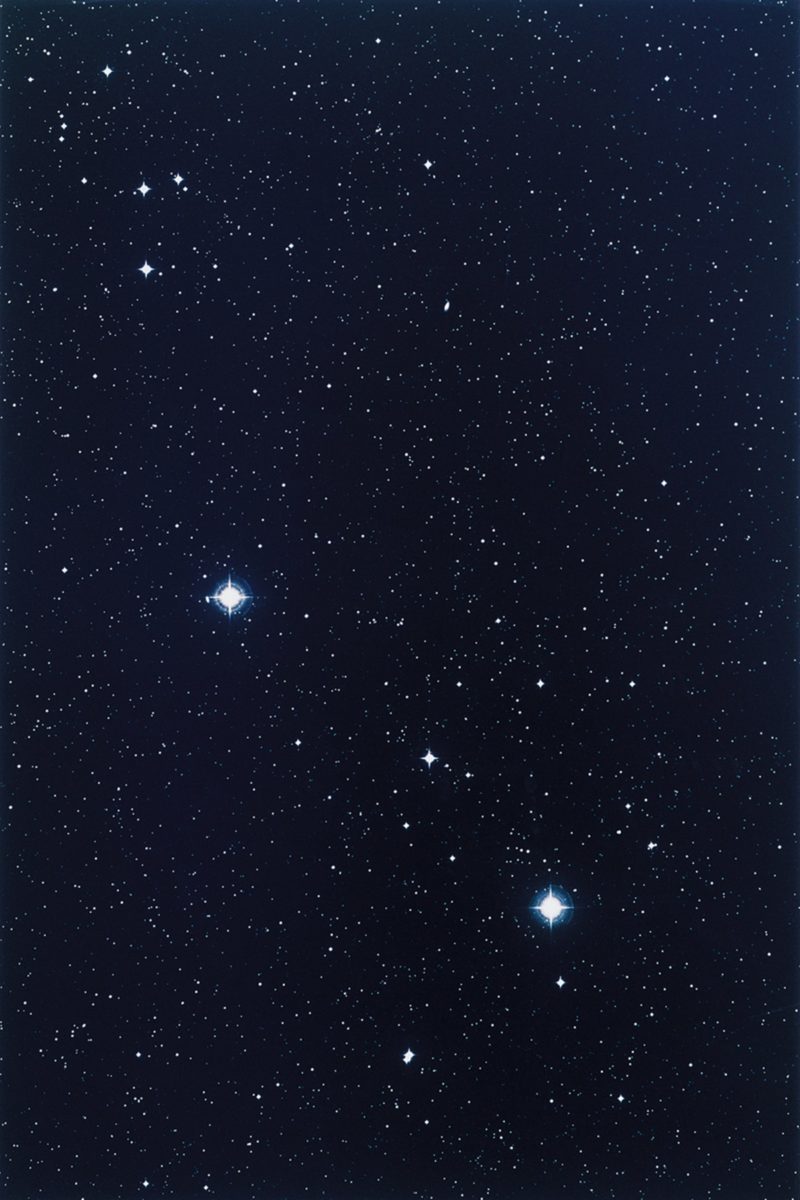 Thomas Ruff - Sterne (Stars) 1h 55m/–30º, 1989