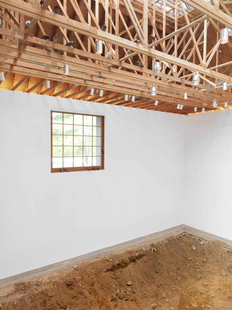 Urs Fischer - You, 2007, excavation, gallery space, 1:3 scale replica of main gallery space, dimensions variable, The Brant Foundation, 2011