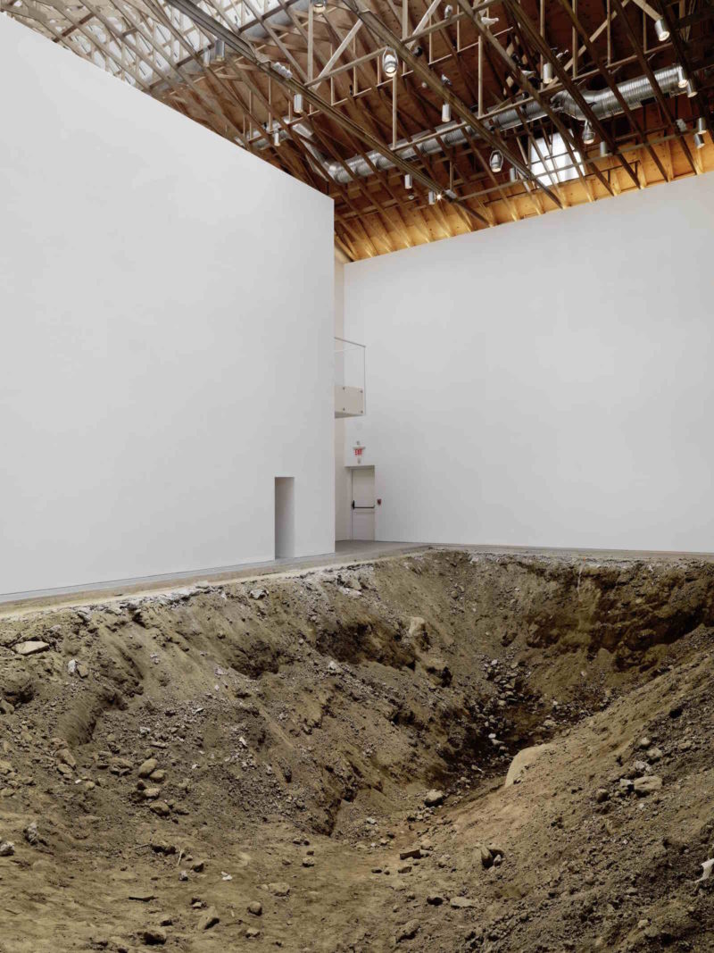 Urs Fischer - You, 2007, excavation, gallery space, 1:3 scale replica of main gallery space, dimensions variable, The Brant Foundation, 2011