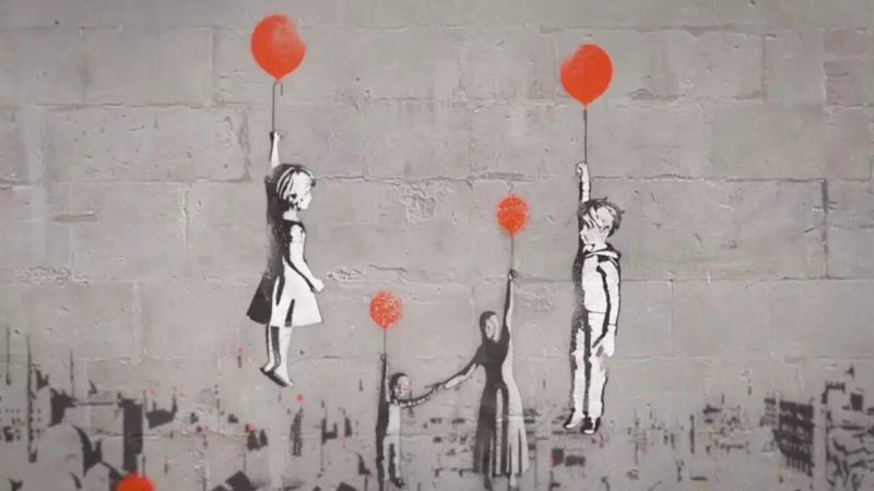 Banksy - Girl with Balloon, 2014