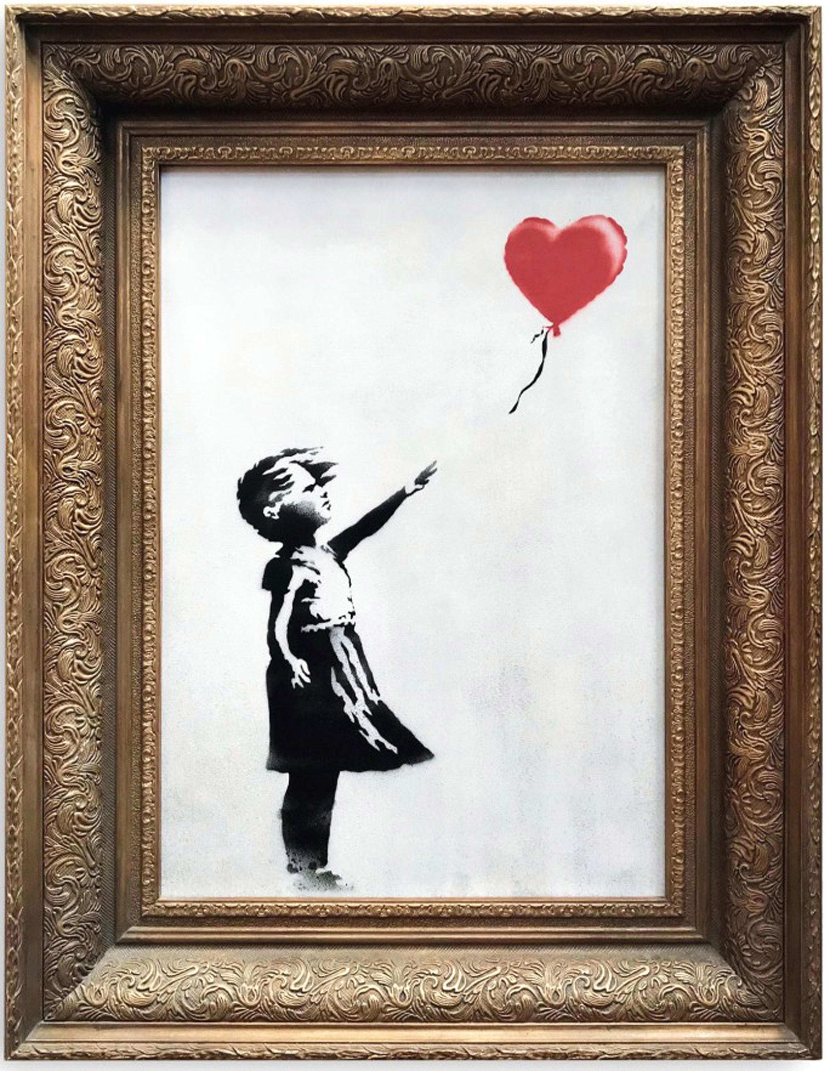 hybride Hoe dan ook volwassen How did Banksy's Girl with Balloon end up in a shredder?