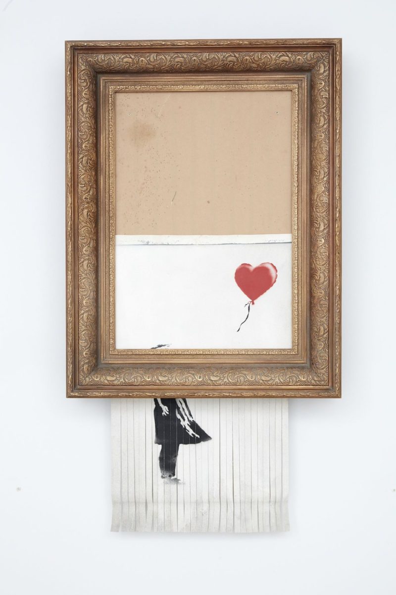 Banksy - Love Is In The Bin, 2018