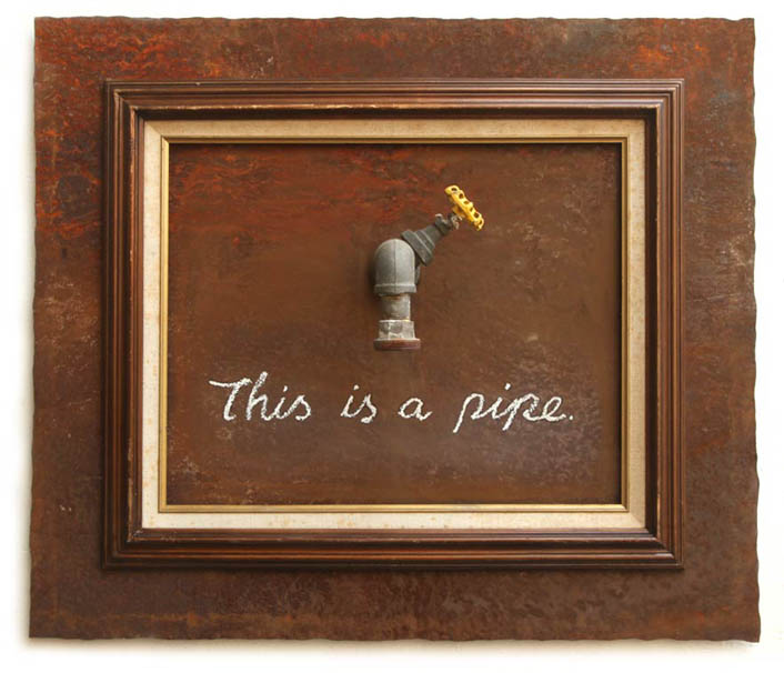 This is not a pipe Magritte s most famous painting